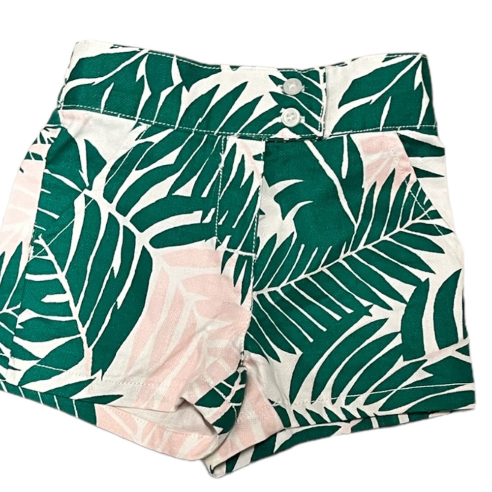 Janie and Jack tropical baby shorts size 6-12month new